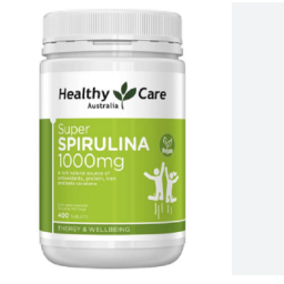 Tảo Xoắn Super Spirulina Healthy Care 400 viên