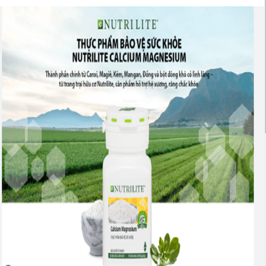 TP BVSK Nutrilite Calcium Magnesium