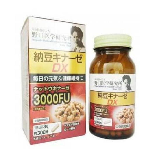 Sản phẩm chống đột quỵ Nattokinase 3000FU Nhật Bản