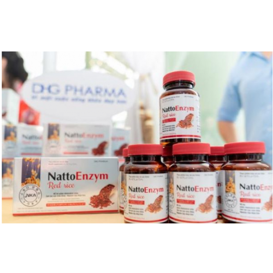 Viên uống DHG Pharma NattoEnzym Red Rice