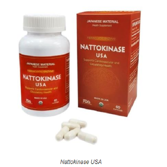 Nattokinase USA - Hỗ trợ sức khỏe tim mạch