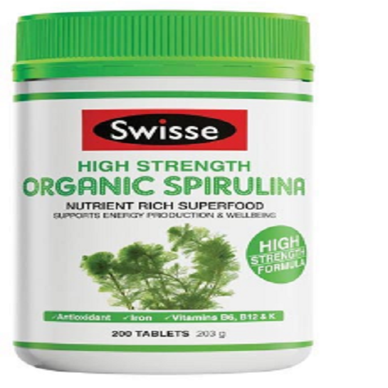 Organic Spirulina 200 viên - Nhập khẩu úc