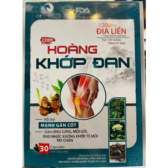 HOÀNG KHỚP ĐAN - CODY HEALTH