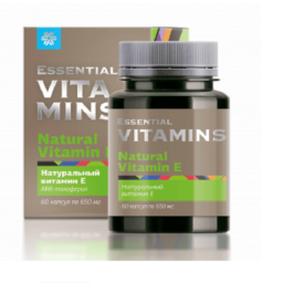 Thực phẩm bảo vệ sức khỏe Essential Vitamins. Natural Vitamin E