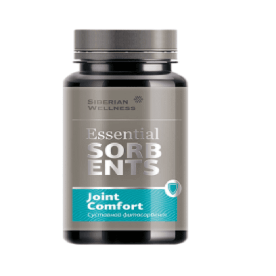 Thực phẩm bảo vệ sức khỏe Essential Sorbents Joint Comfort từ Siberian: Bảo vệ sụn khớp toàn diện