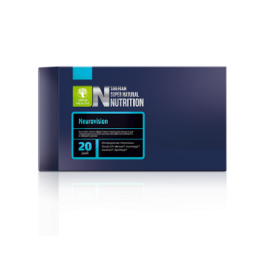 Giải Pháp Vàng Cho Não Bộ Và Thị Lực Cùng Thực Phẩm Bảo Vệ Sức Khỏe Siberian Super Natural Nutrition Neurovision 