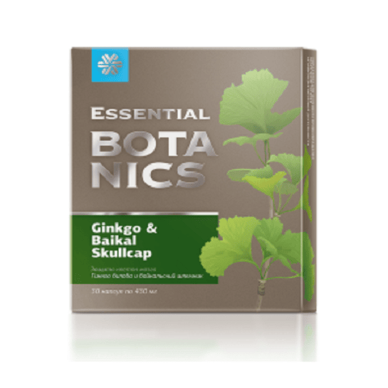 Thực phẩm bảo vệ sức khỏe Essential Botanics Ginkgo & Baikal skullcap