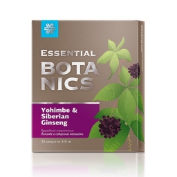 Thực phẩm bảo vệ sức khỏe Essential Botanics Yohimbe & Siberian ginseng