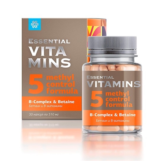 Thực phẩm bảo vệ sức khỏe Essential Vitamins B-complex & Betaine